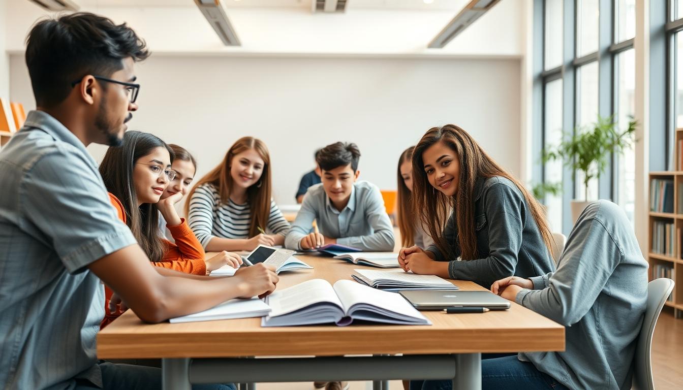 Students and educational resources in a modern learning environment