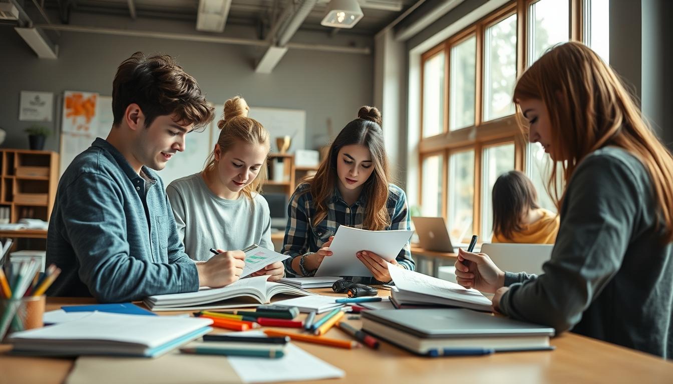 University campus and academic environment in Lisbon